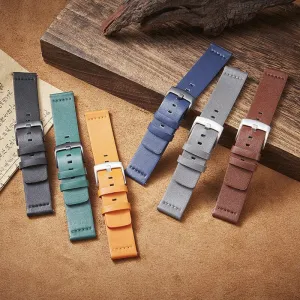 Leather Straps Compatible with the Samsung Galaxy Watch 4 Classic (42mm & 46mm)