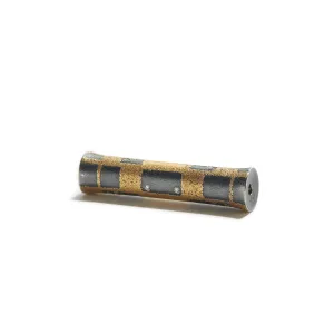 Long Cylinder Clasp with Diamond