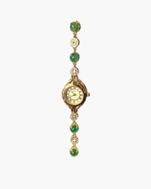 Lumière – Emerald dial – Bracelet watch