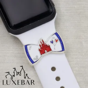 LuxeBar ~ Band Bow Collection ~ Connie's Bow (Patriotic)