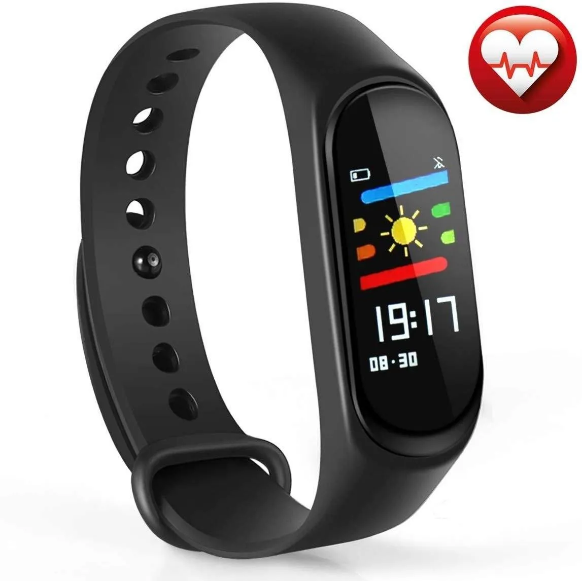M3 Fitness Tracker - Black