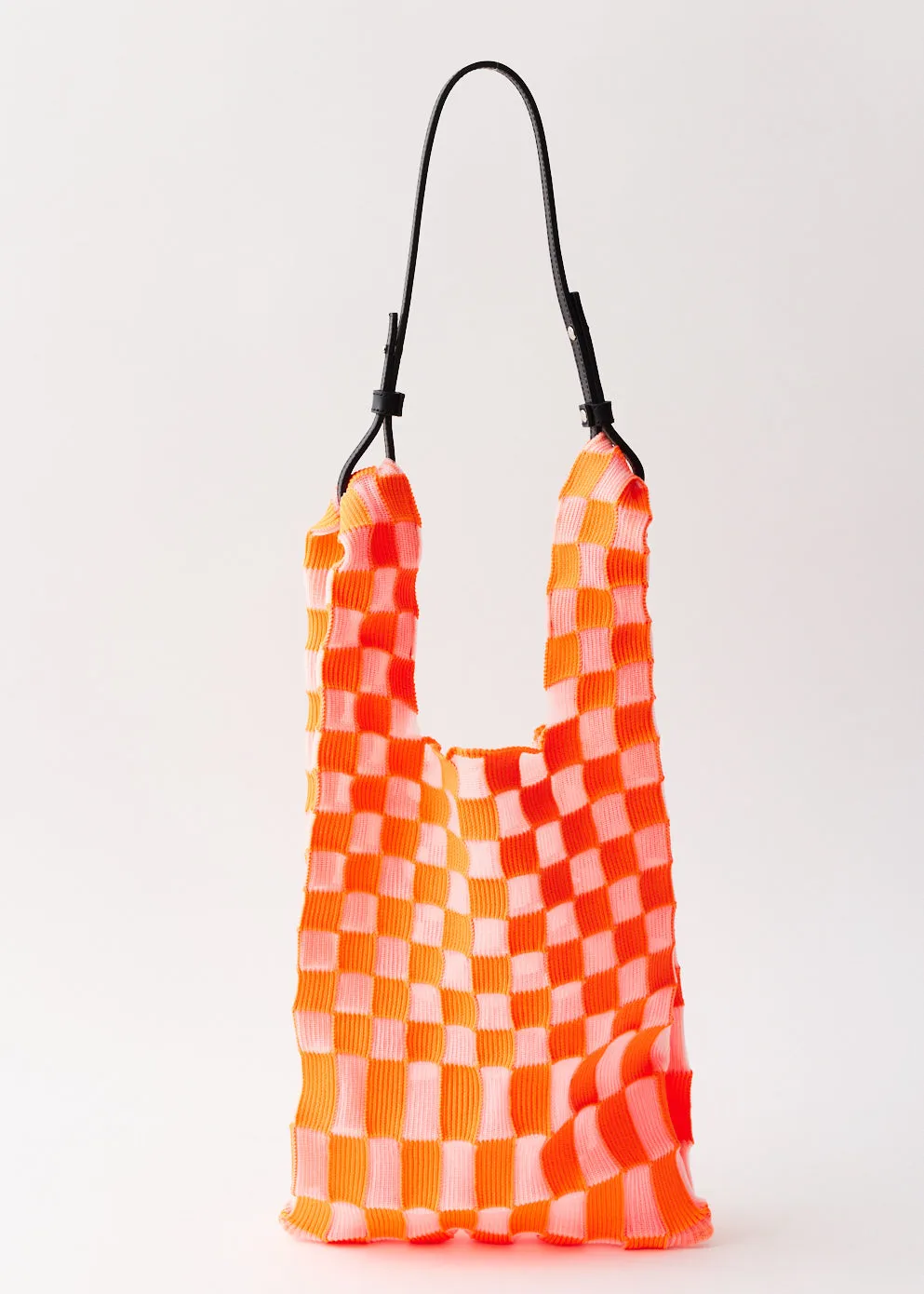 Medium Sheer Ichimatsu Market Bag