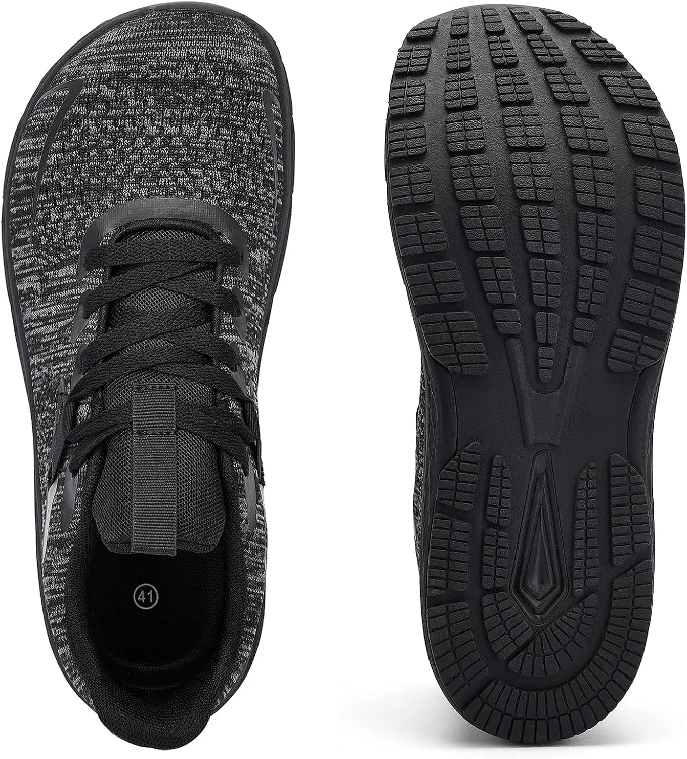 Men's Wide Toe Box Running and Walking Shoes, Athletic Gym Tennis Cross-Training Shoes for Wide Feet, Non-Slip Workout Sneakers with Wide Width Design