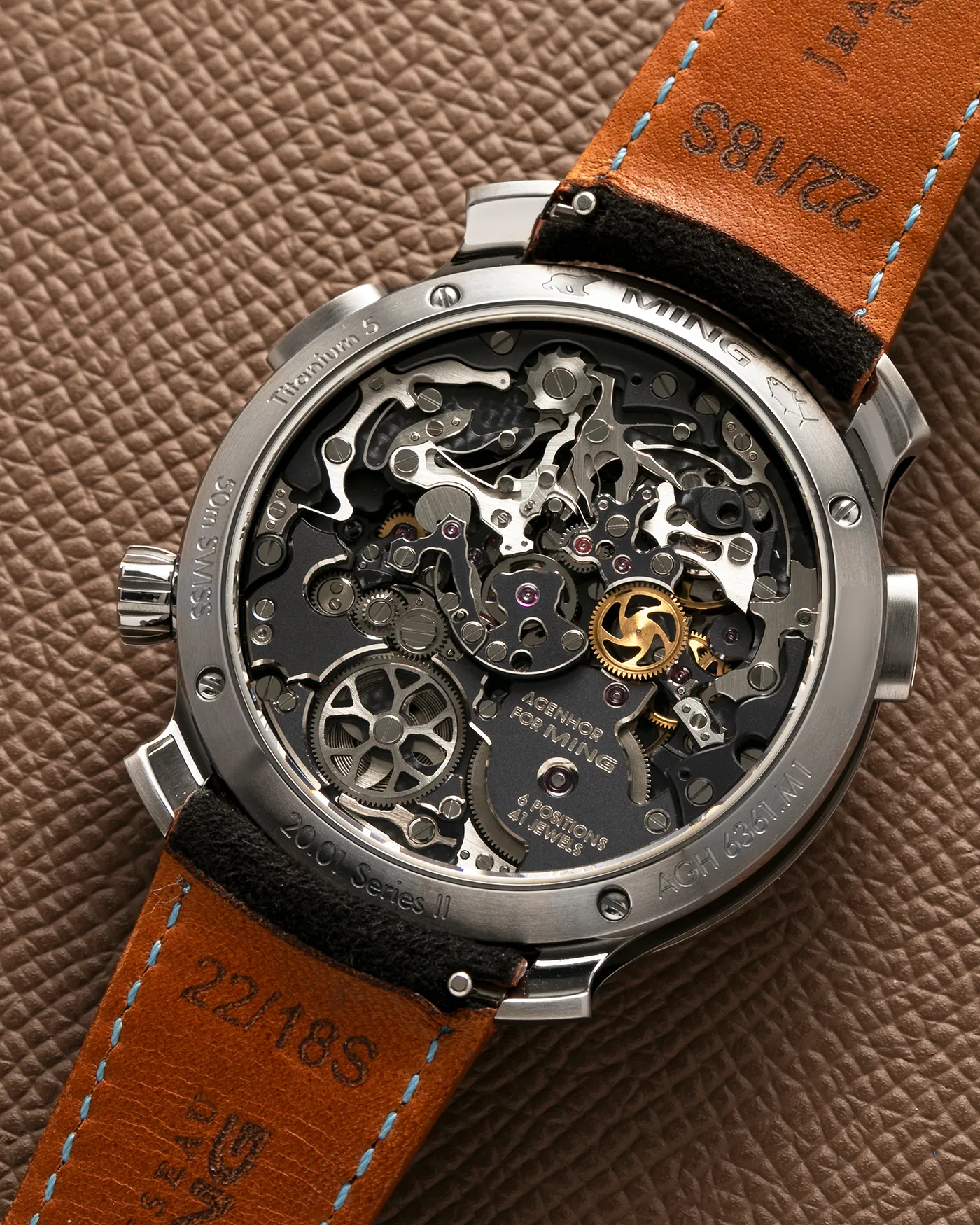 Ming 20.01 Series II Agengraphe Chronograph Special Projects Cave