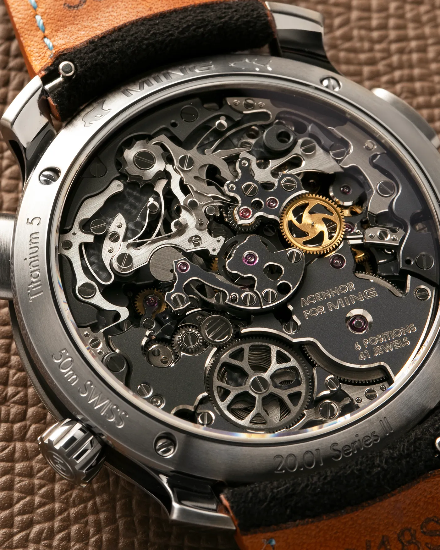 Ming 20.01 Series II Agengraphe Chronograph Special Projects Cave