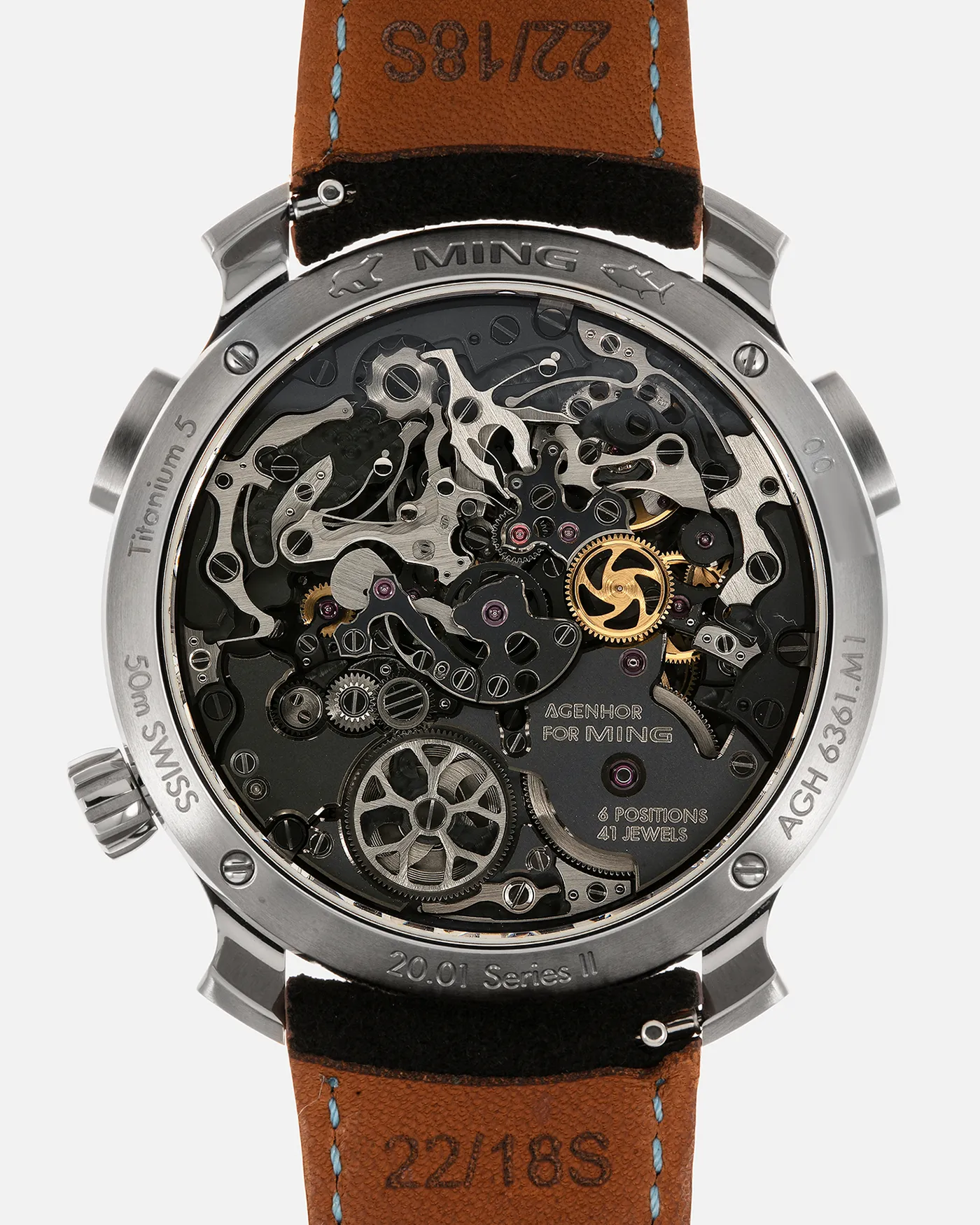 Ming 20.01 Series II Agengraphe Chronograph Special Projects Cave
