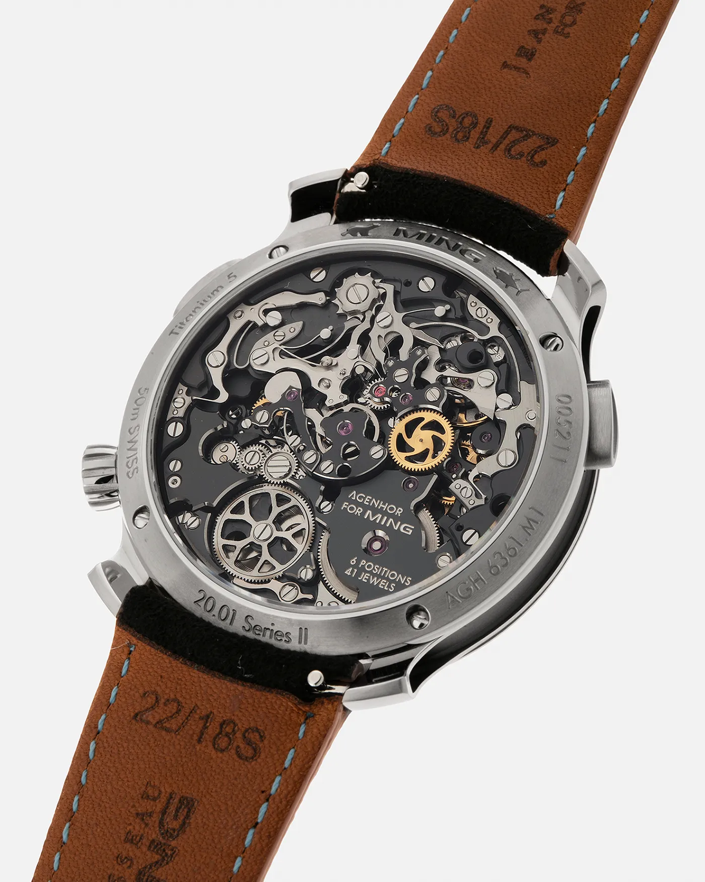 Ming 20.01 Series II Agengraphe Chronograph Special Projects Cave