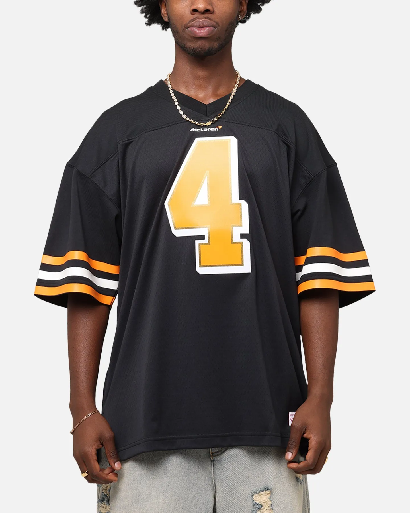 Mitchell & Ness X Mclaren Lando Norris Mesh Jersey Black
