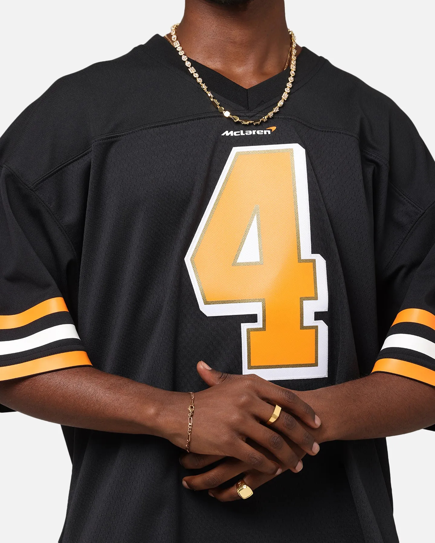 Mitchell & Ness X Mclaren Lando Norris Mesh Jersey Black