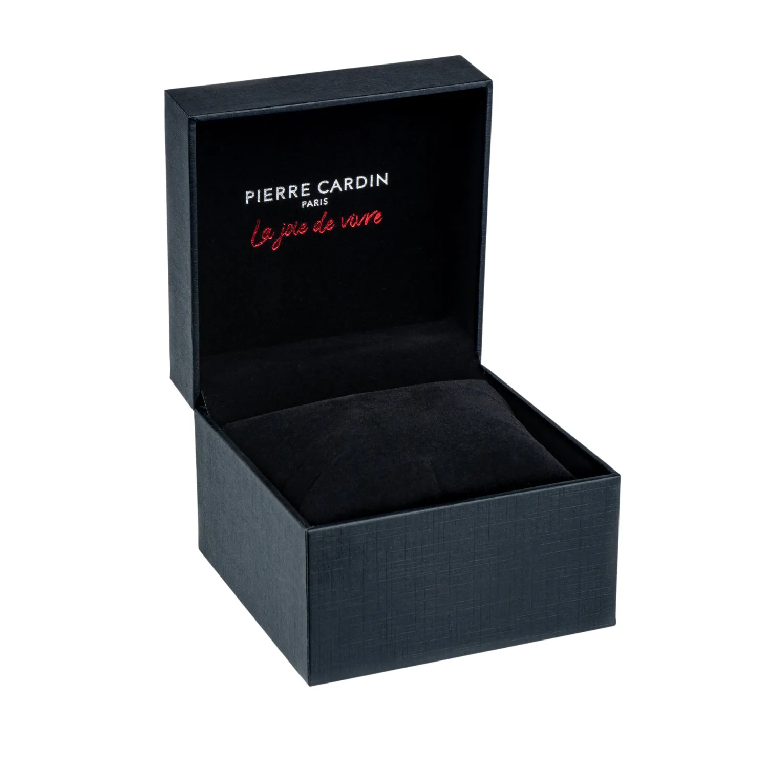 Montrouge Opulent Black Dial watch with Black Leather Strap