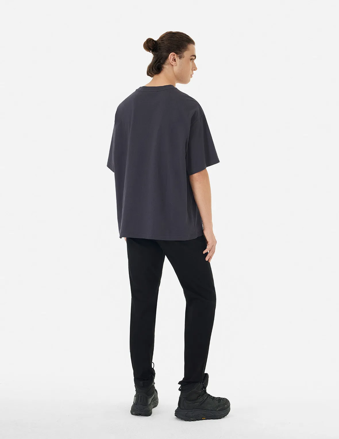 Multi Logo Print Regular Fit Racing T-Shirt