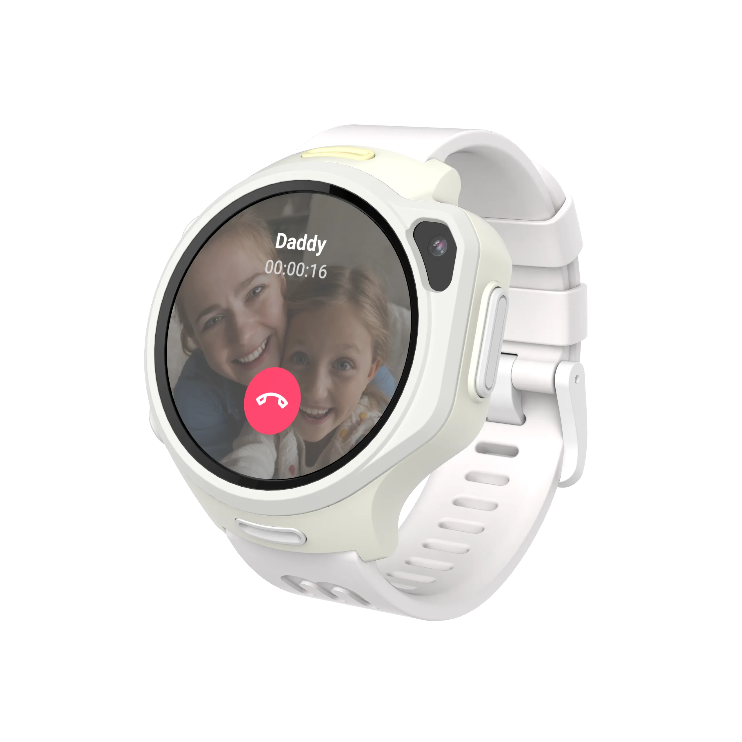 myFirst Fone R2 Kids' Smart Watch - GPS Tracker, Video Calls - Nougat White