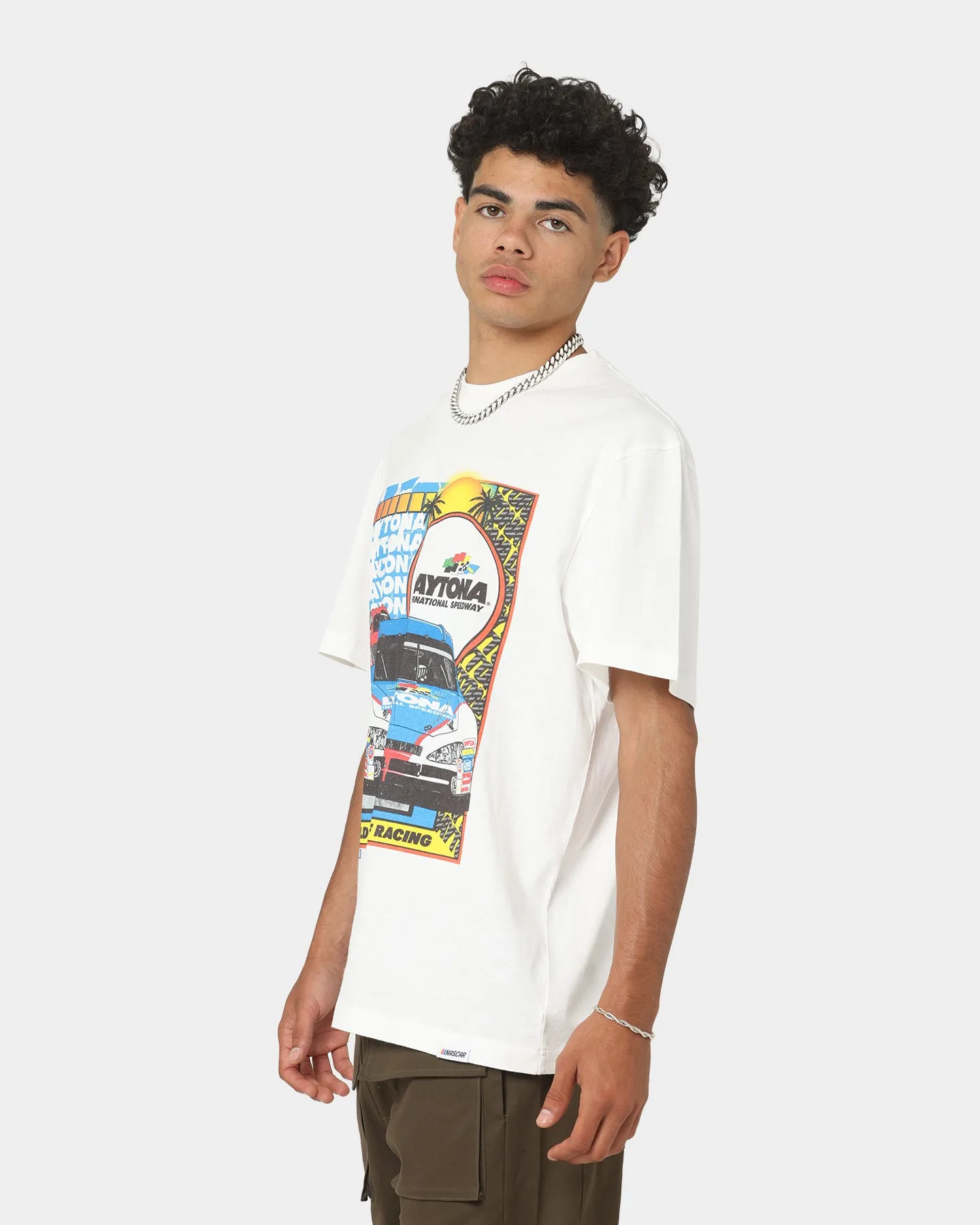 NASCAR Daytona International Speedway Short Sleeve T-Shirt White