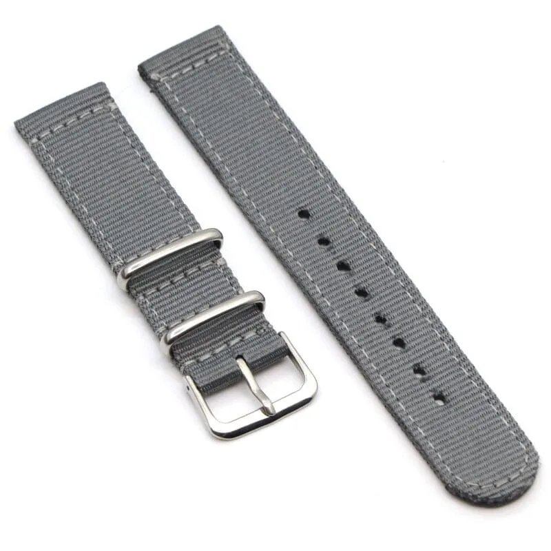 Nato Nylon Watch Straps Compatible with the Samsung Galaxy Watch 6 Classic (43mm)