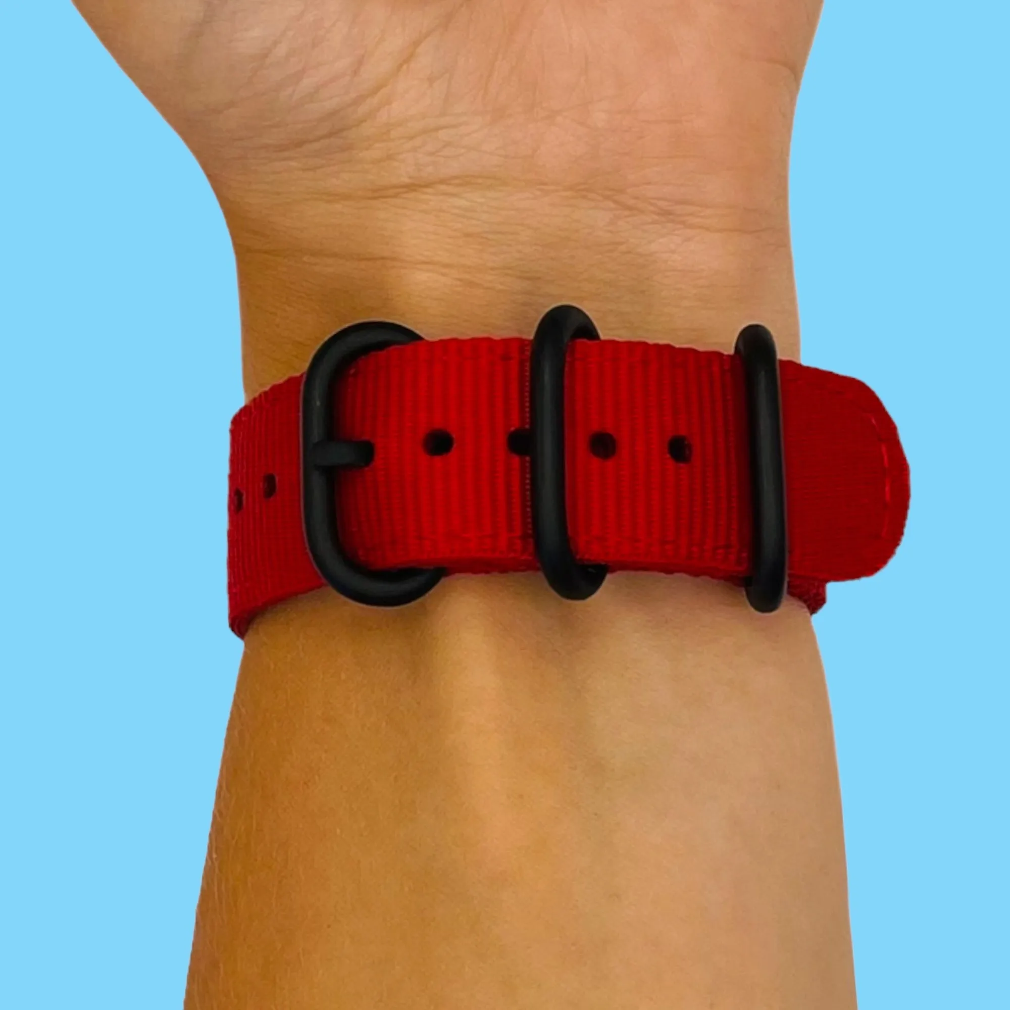 Nato Nylon Watch Straps Compatible with the Samsung Galaxy Watch 6 Classic (43mm)