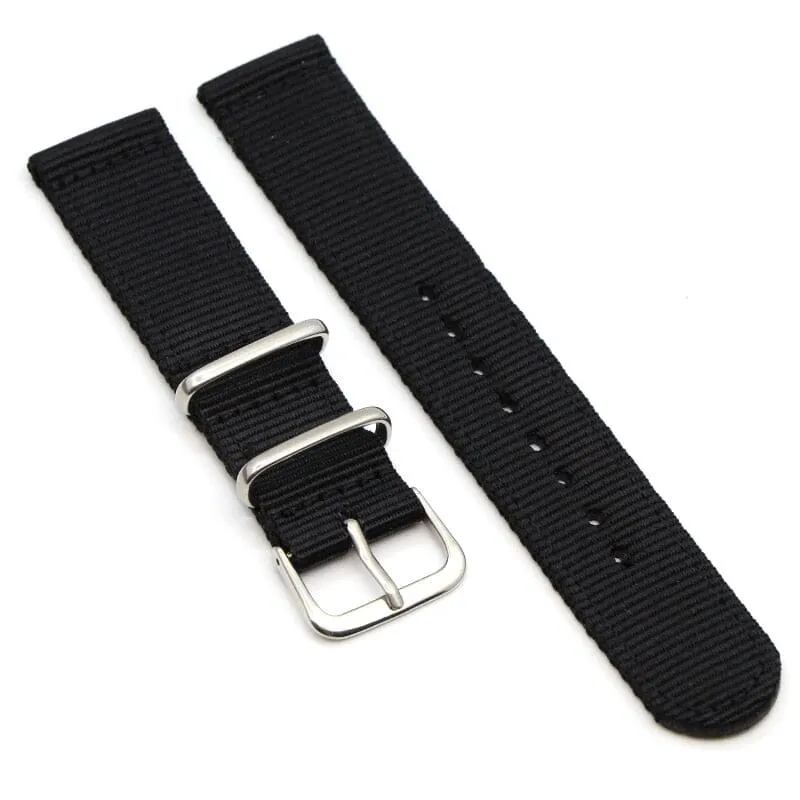 Nato Nylon Watch Straps Compatible with the Samsung Galaxy Watch 6 Classic (43mm)