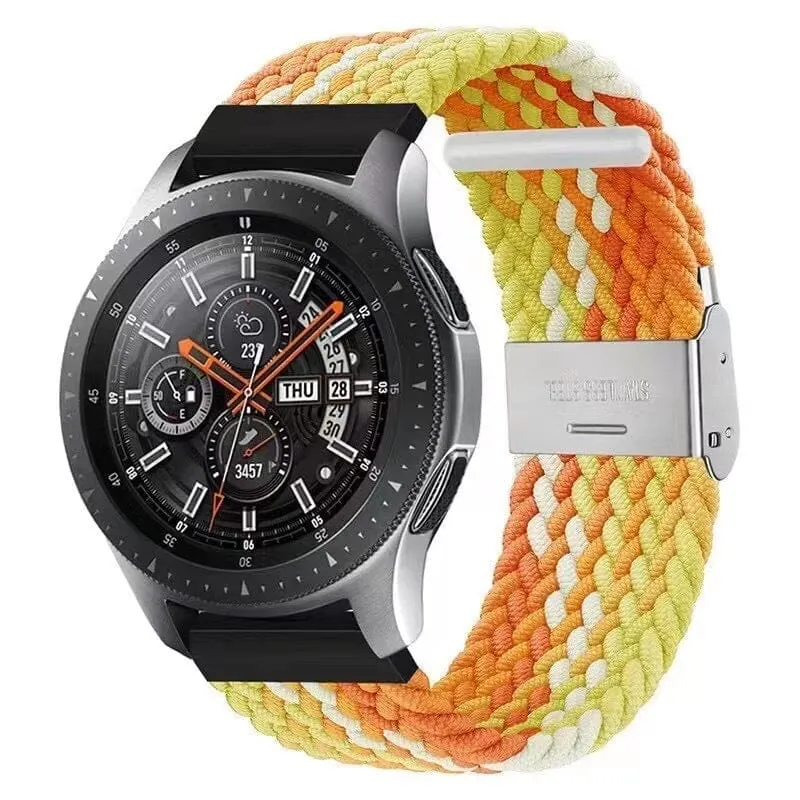 Nylon Braided Loop Watch Straps Compatible with the Huawei Watch 2 Classic