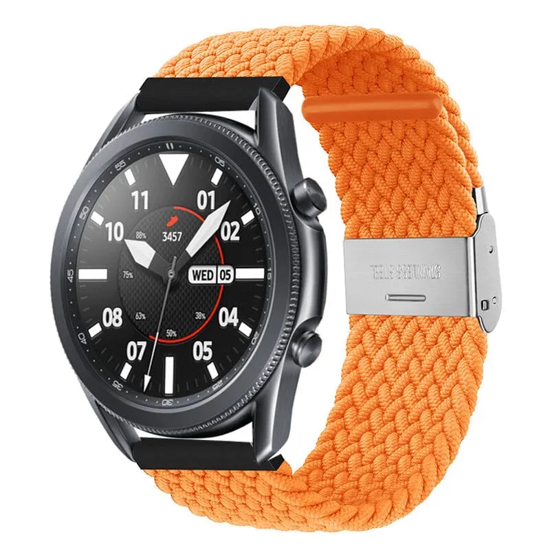 Nylon Braided Loop Watch Straps Compatible with the Huawei Watch 2 Classic