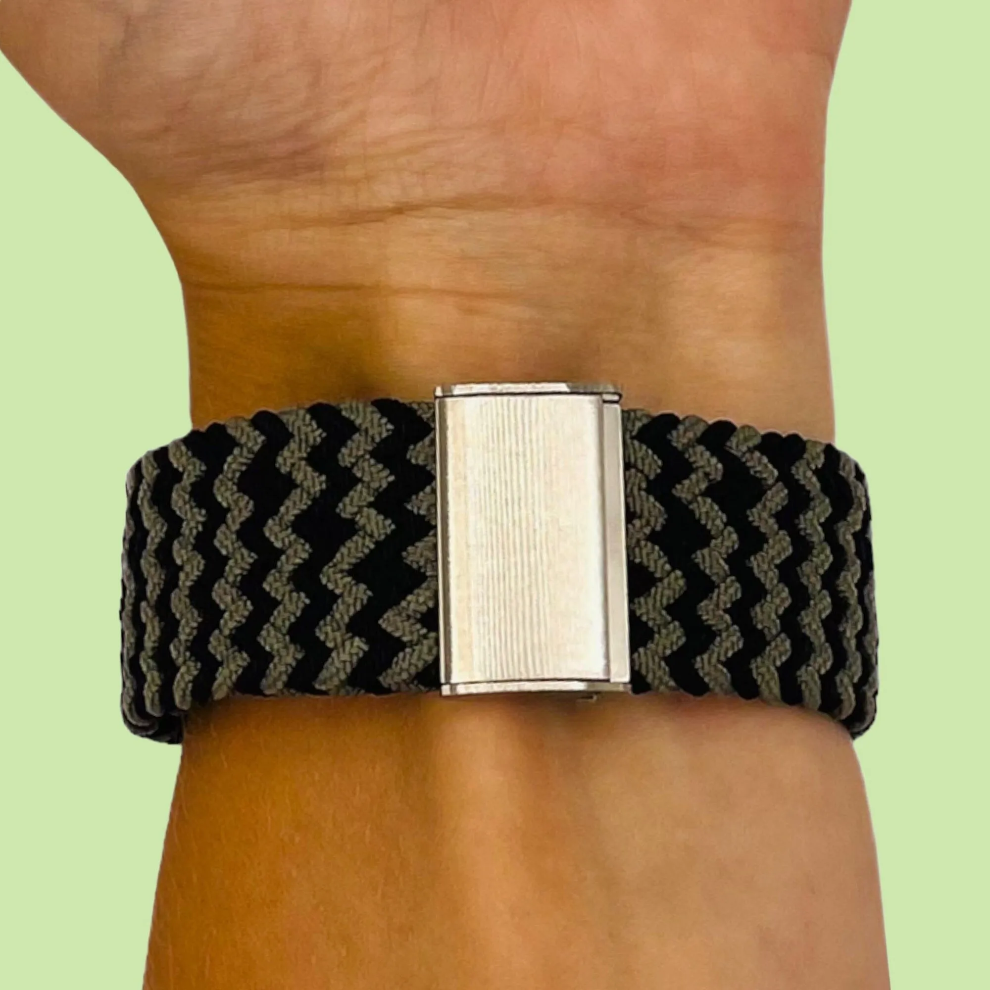 Nylon Braided Loop Watch Straps Compatible with the Huawei Watch 2 Classic