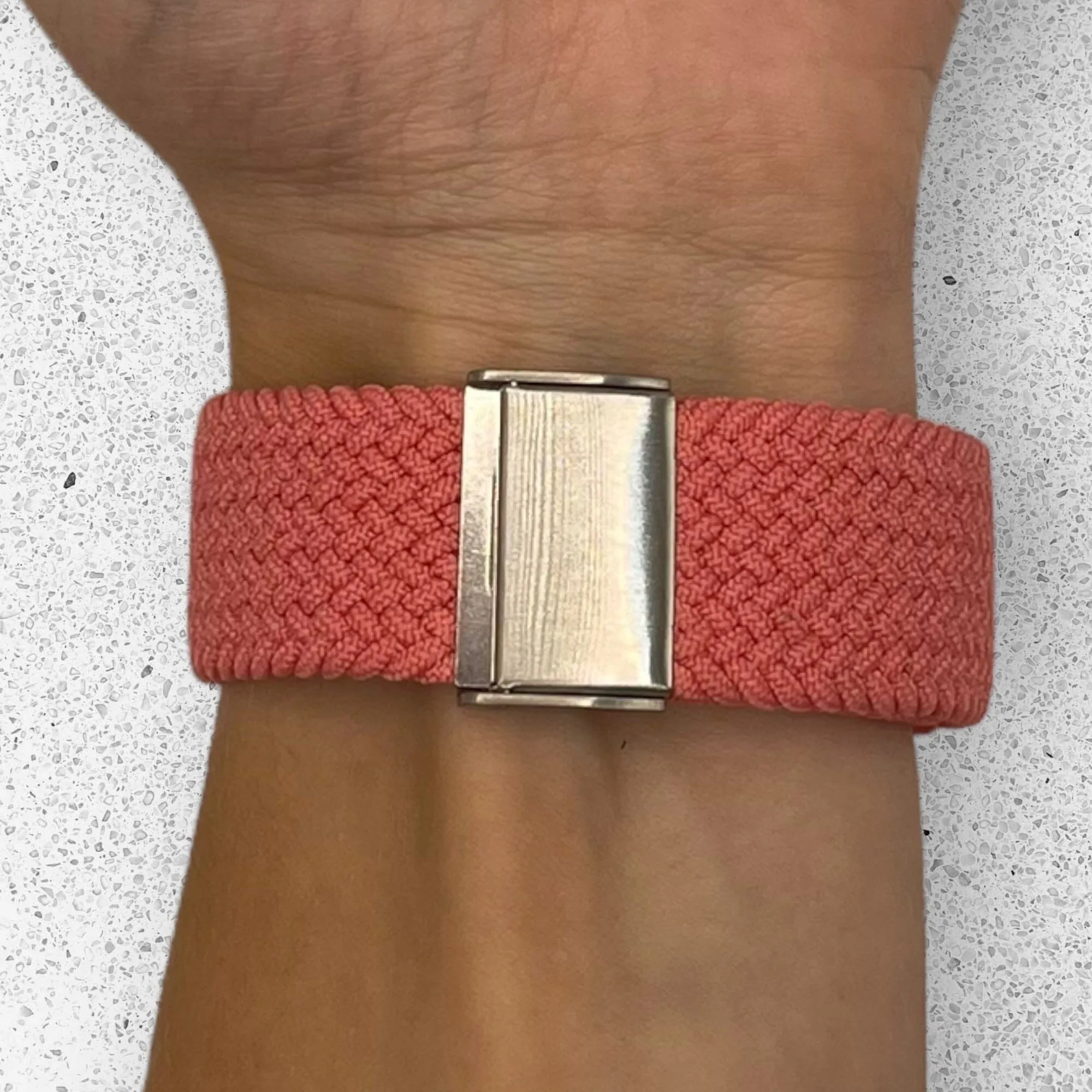 Nylon Braided Loop Watch Straps Compatible with the Huawei Watch 2 Classic