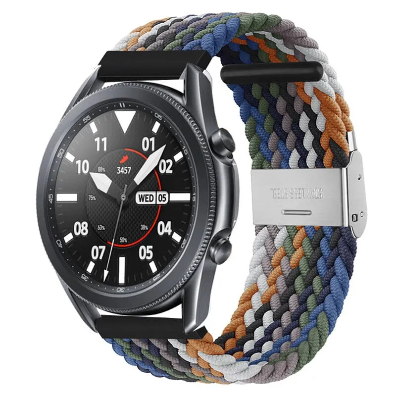 Nylon Braided Loop Watch Straps Compatible with the Huawei Watch 2 Classic