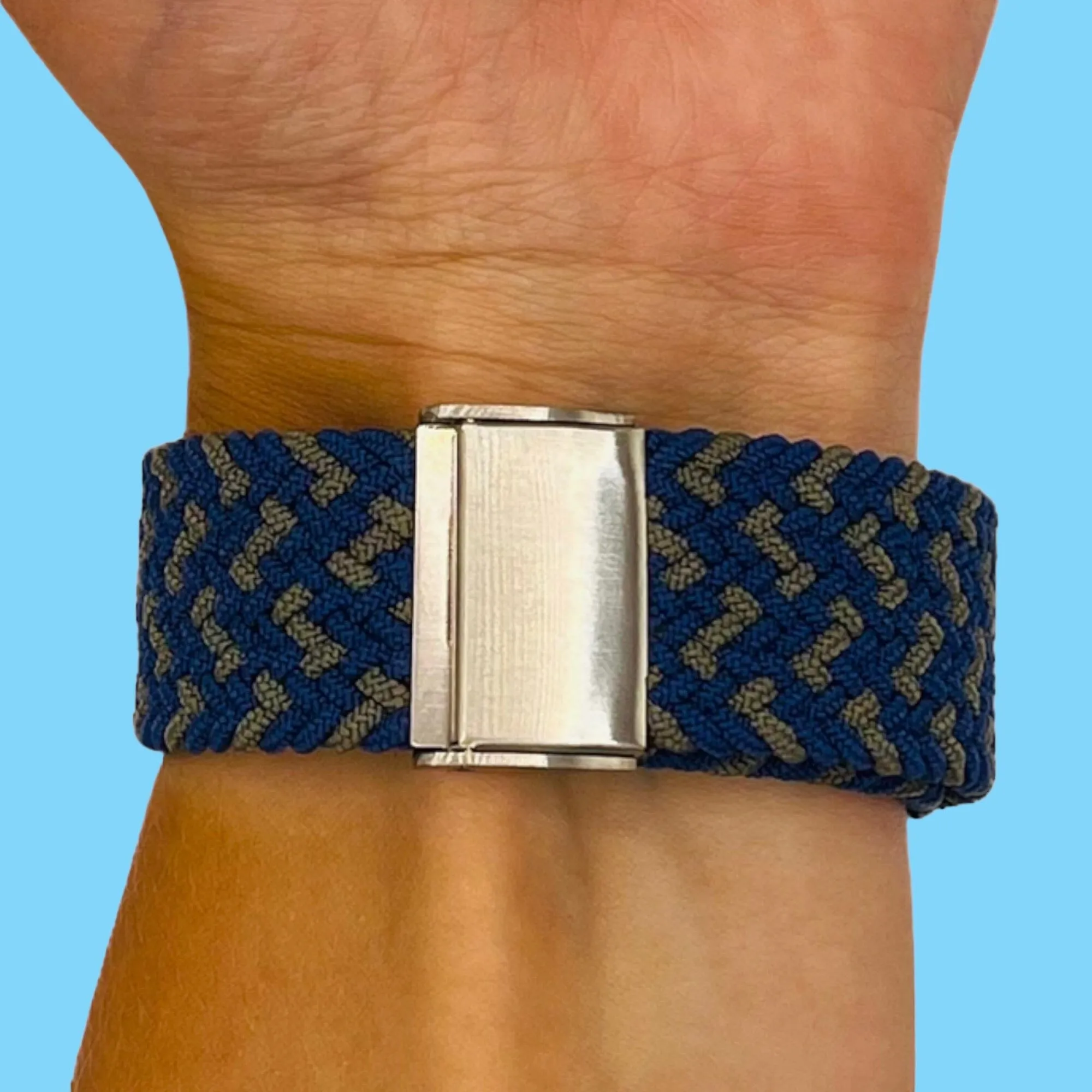 Nylon Braided Loop Watch Straps Compatible with the Huawei Watch 2 Classic