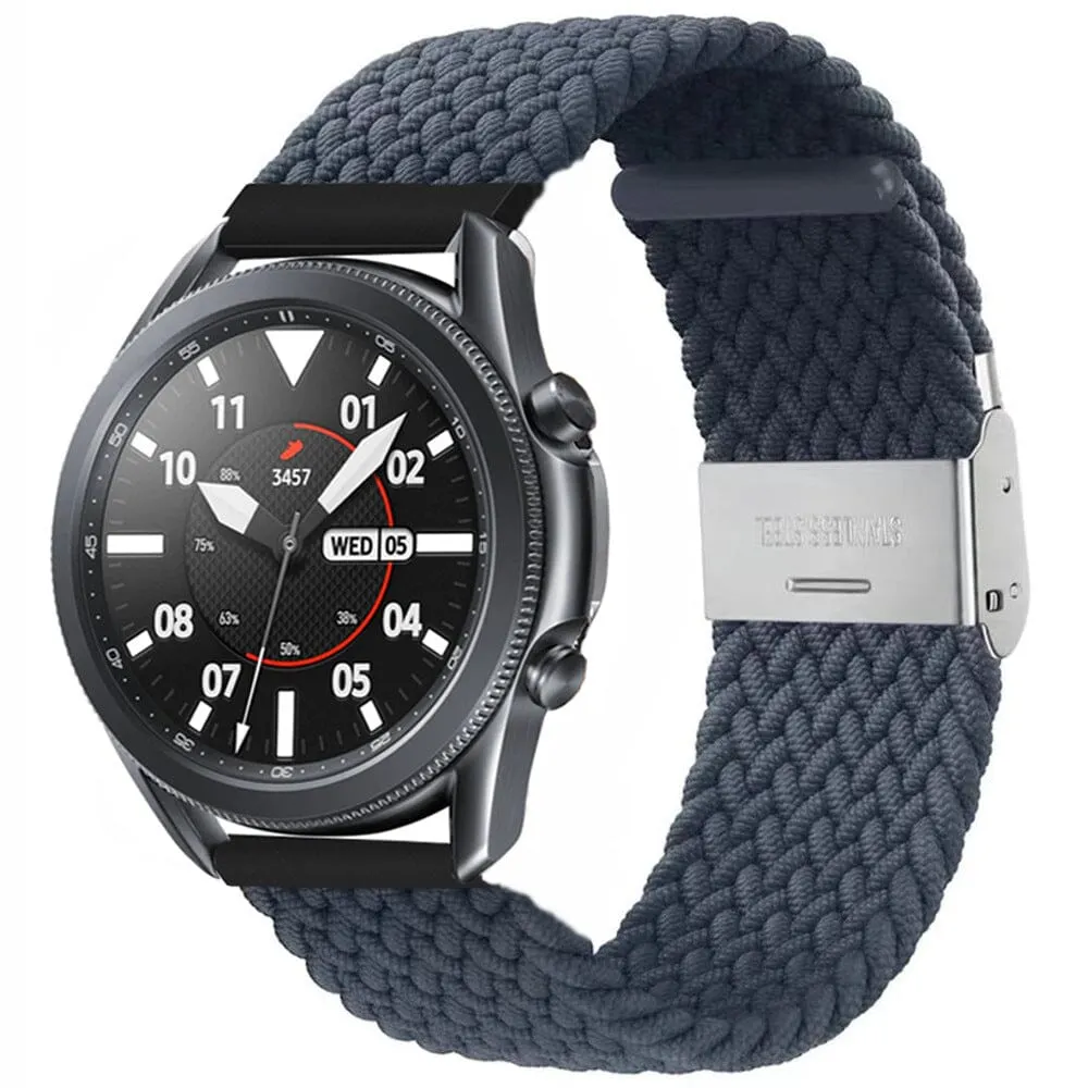Nylon Braided Loop Watch Straps Compatible with the Huawei Watch 2 Classic