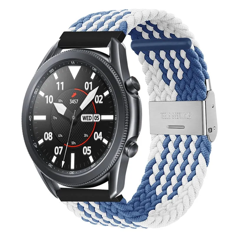 Nylon Braided Loop Watch Straps Compatible with the Huawei Watch 2 Classic