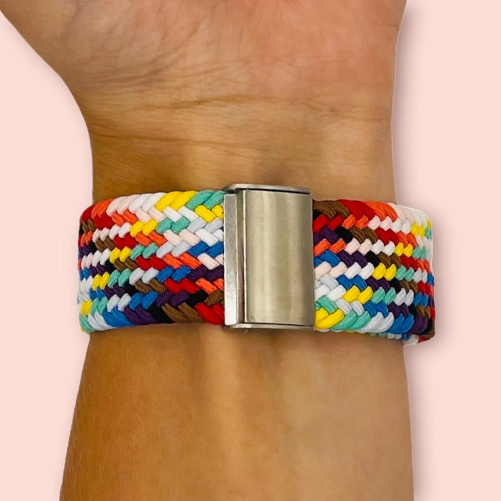 Nylon Braided Loop Watch Straps Compatible with the Huawei Watch 2 Classic