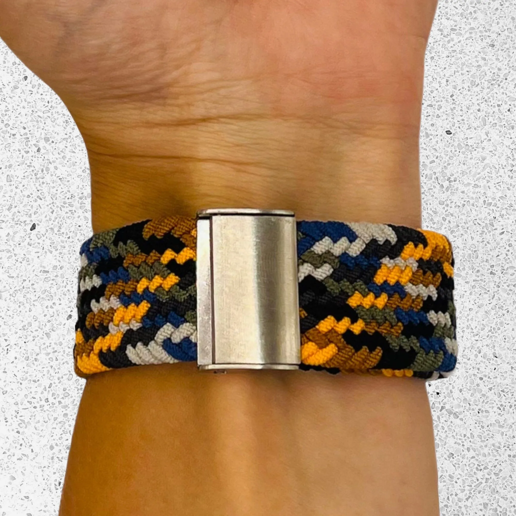 Nylon Braided Loop Watch Straps Compatible with the Huawei Watch 2 Classic