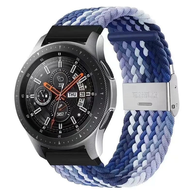 Nylon Braided Loop Watch Straps Compatible with the Huawei Watch 2 Classic