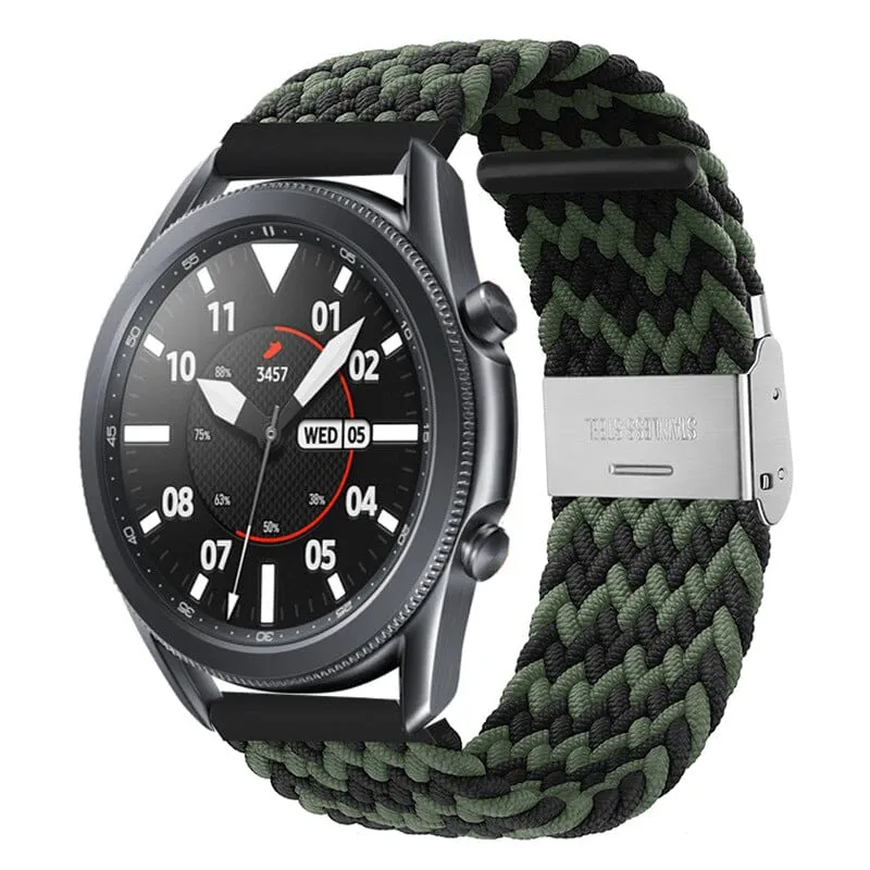 Nylon Braided Loop Watch Straps Compatible with the Huawei Watch 2 Classic