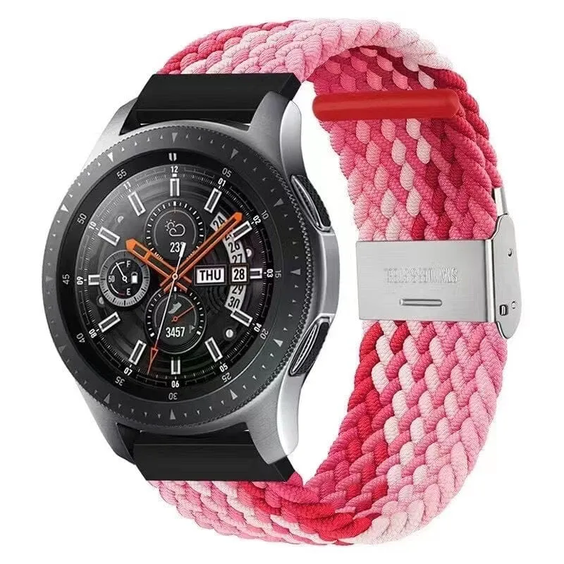 Nylon Braided Loop Watch Straps Compatible with the Huawei Watch 2 Classic