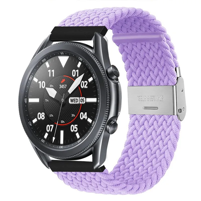 Nylon Braided Loop Watch Straps Compatible with the Huawei Watch 2 Classic