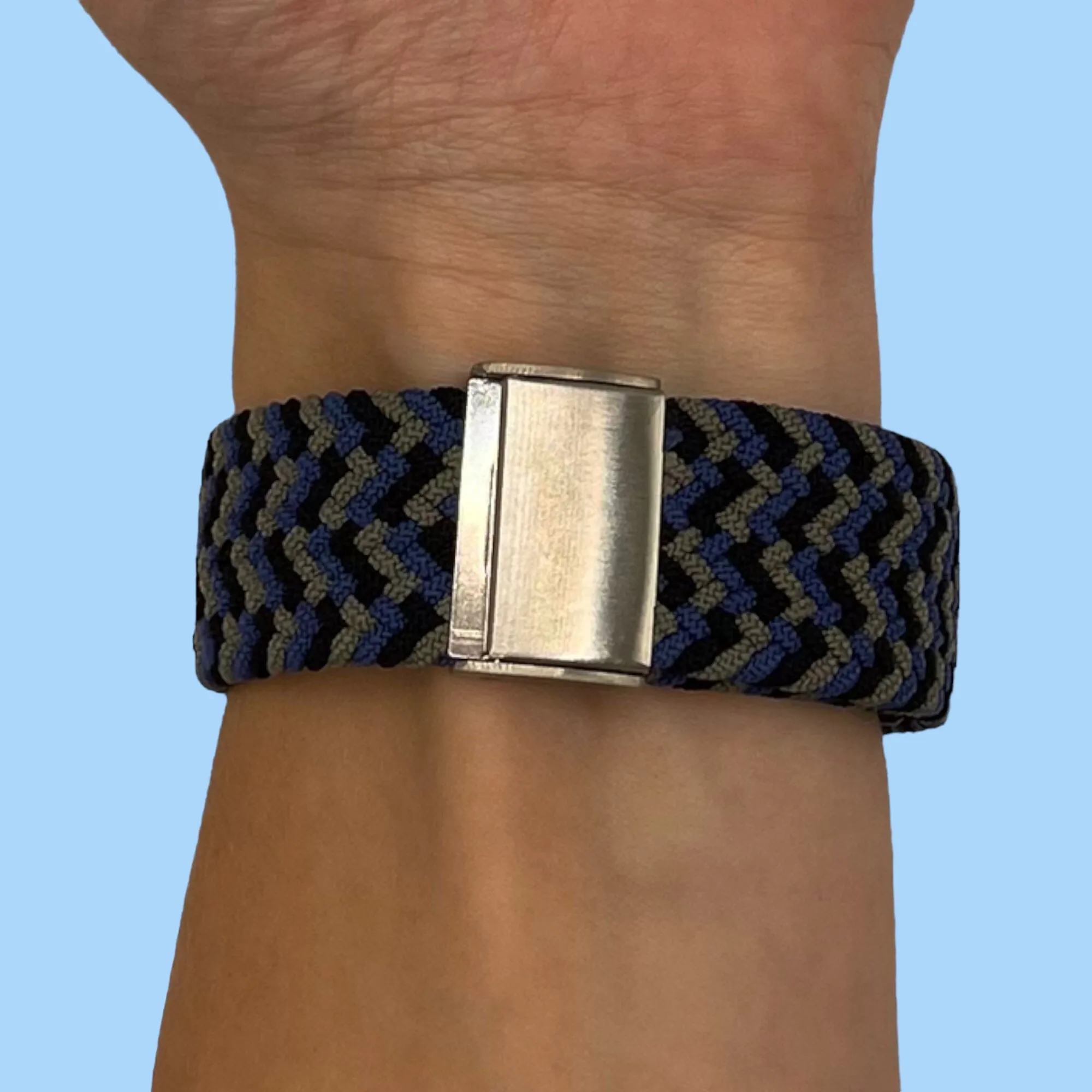 Nylon Braided Loop Watch Straps Compatible with the Huawei Watch 2 Classic