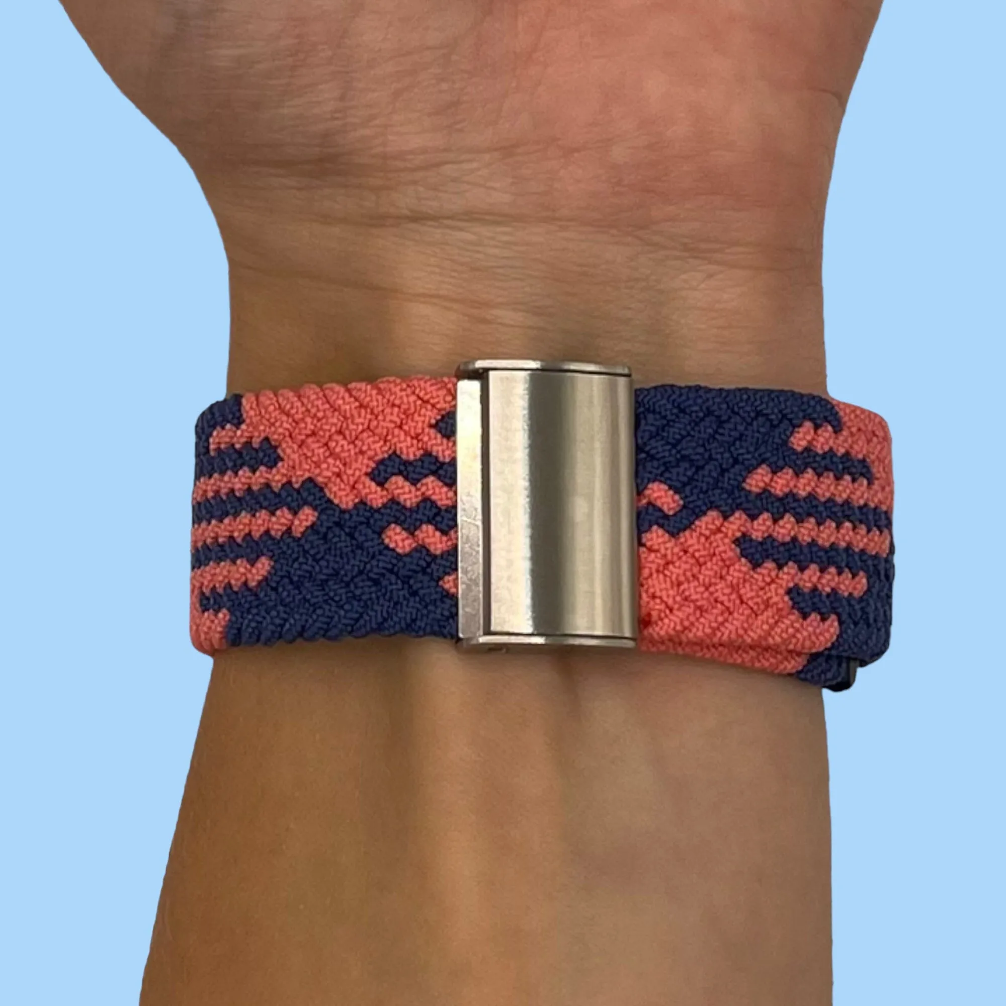 Nylon Braided Loop Watch Straps Compatible with the Huawei Watch 2 Classic