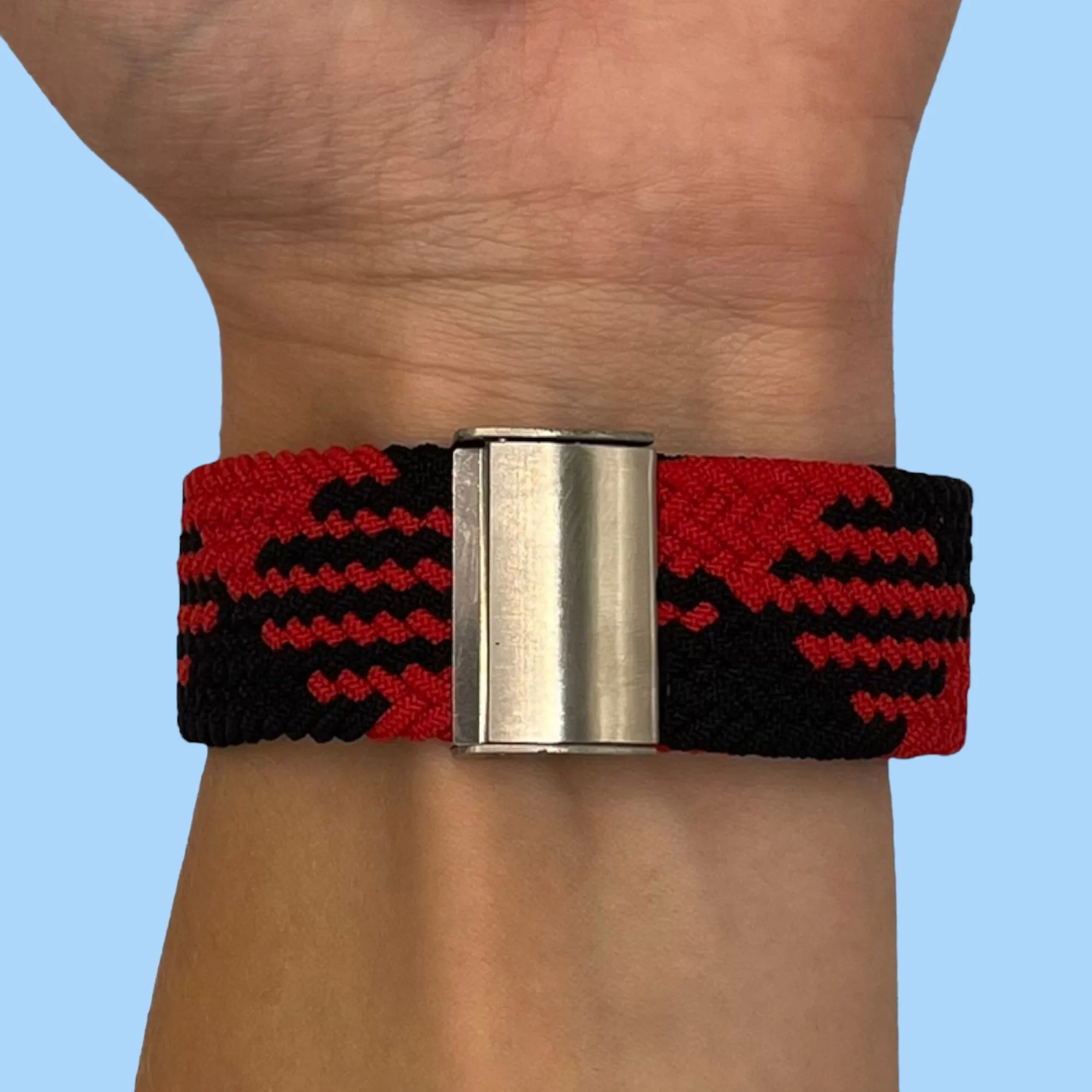 Nylon Braided Loop Watch Straps Compatible with the Huawei Watch 2 Classic