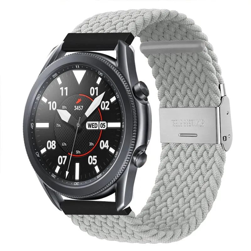 Nylon Braided Loop Watch Straps Compatible with the Huawei Watch 2 Classic