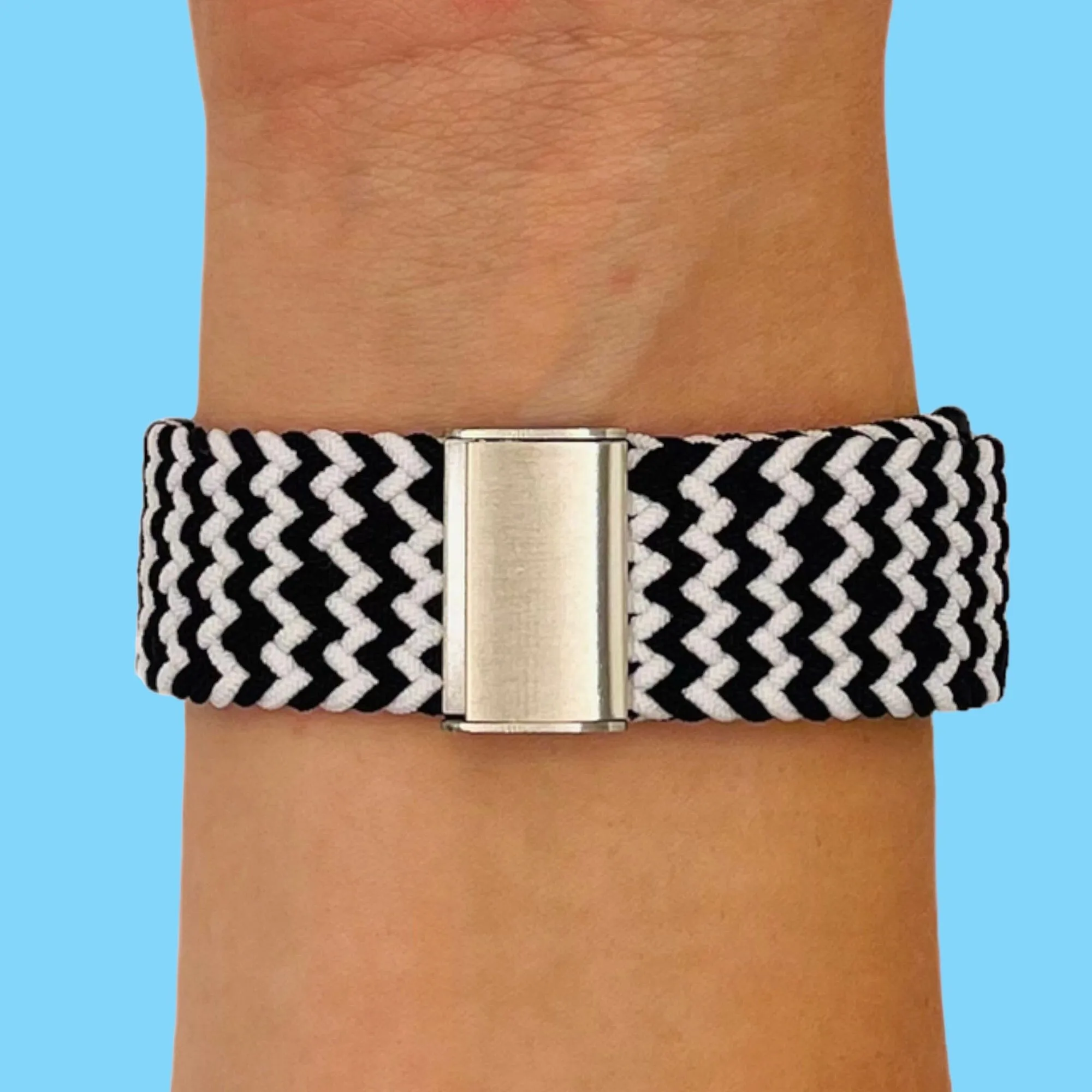 Nylon Braided Loop Watch Straps Compatible with the Huawei Watch 2 Classic
