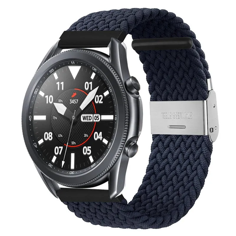 Nylon Braided Loop Watch Straps Compatible with the Huawei Watch 2 Classic