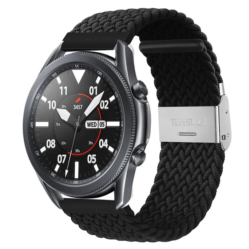 Nylon Braided Loop Watch Straps Compatible with the Huawei Watch 2 Classic