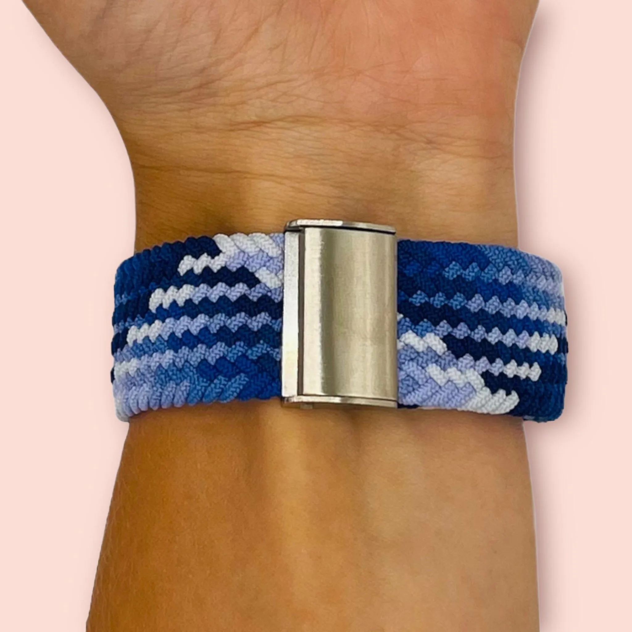 Nylon Braided Loop Watch Straps Compatible with the Huawei Watch 2 Classic