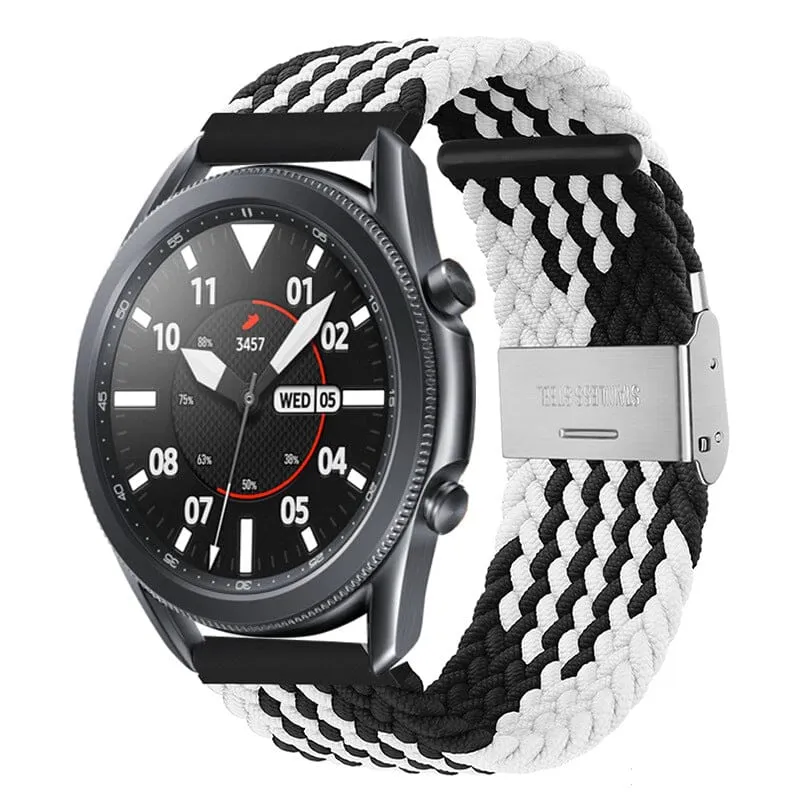 Nylon Braided Loop Watch Straps Compatible with the Huawei Watch 2 Classic