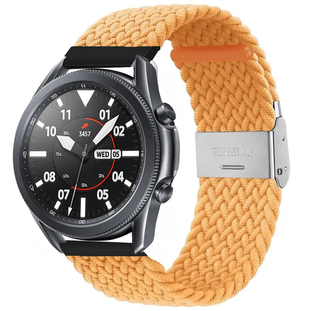 Nylon Braided Loop Watch Straps Compatible with the Huawei Watch 2 Classic