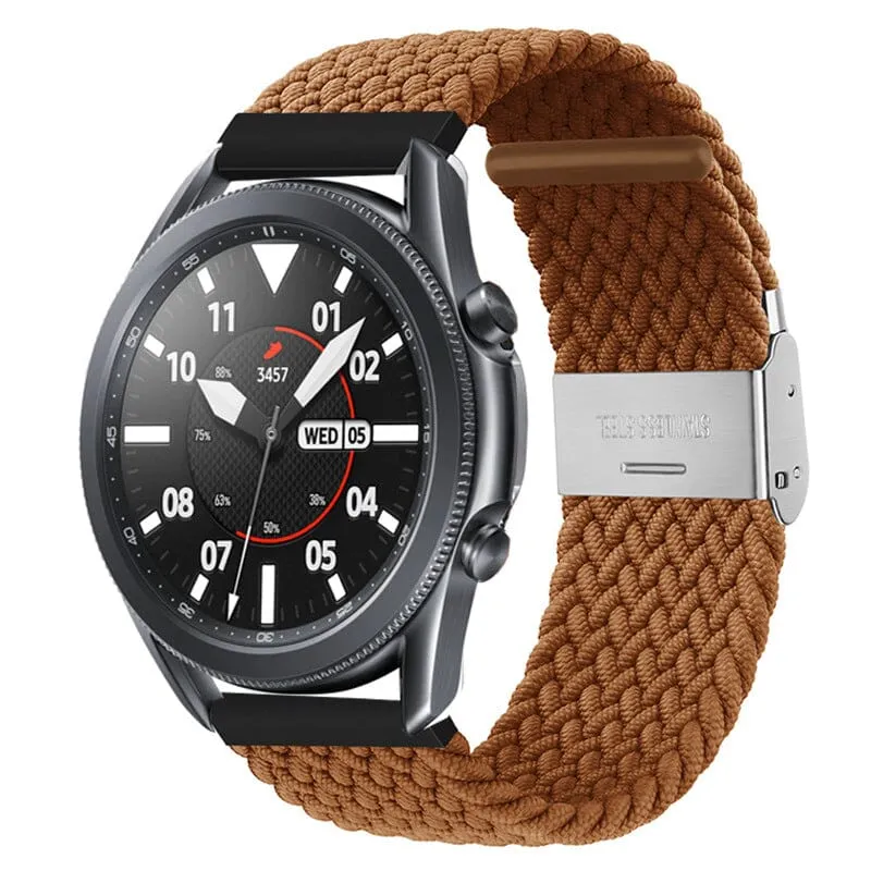 Nylon Braided Loop Watch Straps Compatible with the Huawei Watch 2 Classic