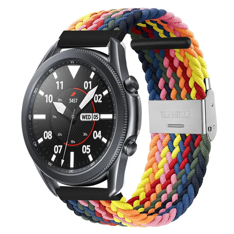 Nylon Braided Loop Watch Straps Compatible with the Huawei Watch 2 Classic