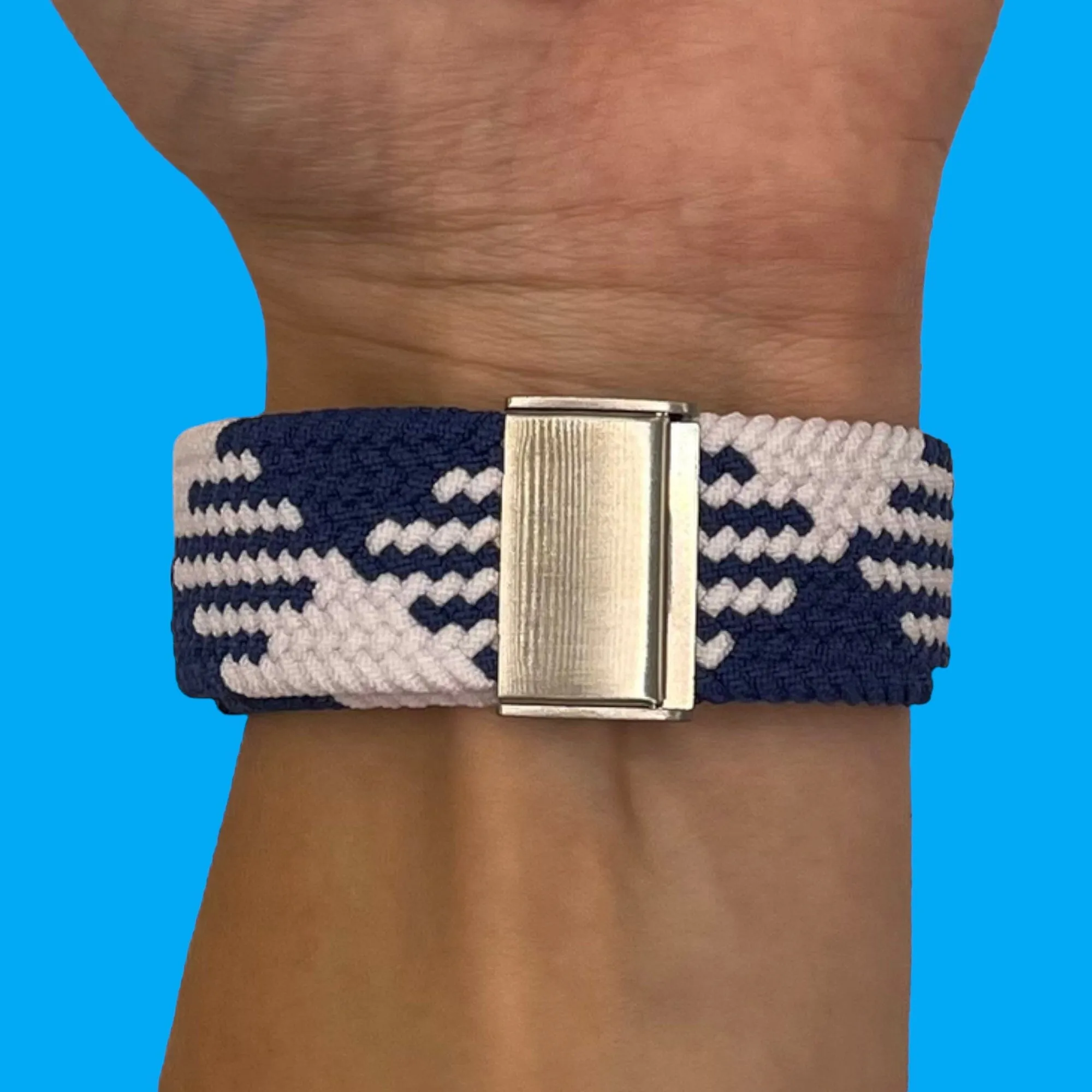 Nylon Braided Loop Watch Straps Compatible with the Huawei Watch 2 Classic