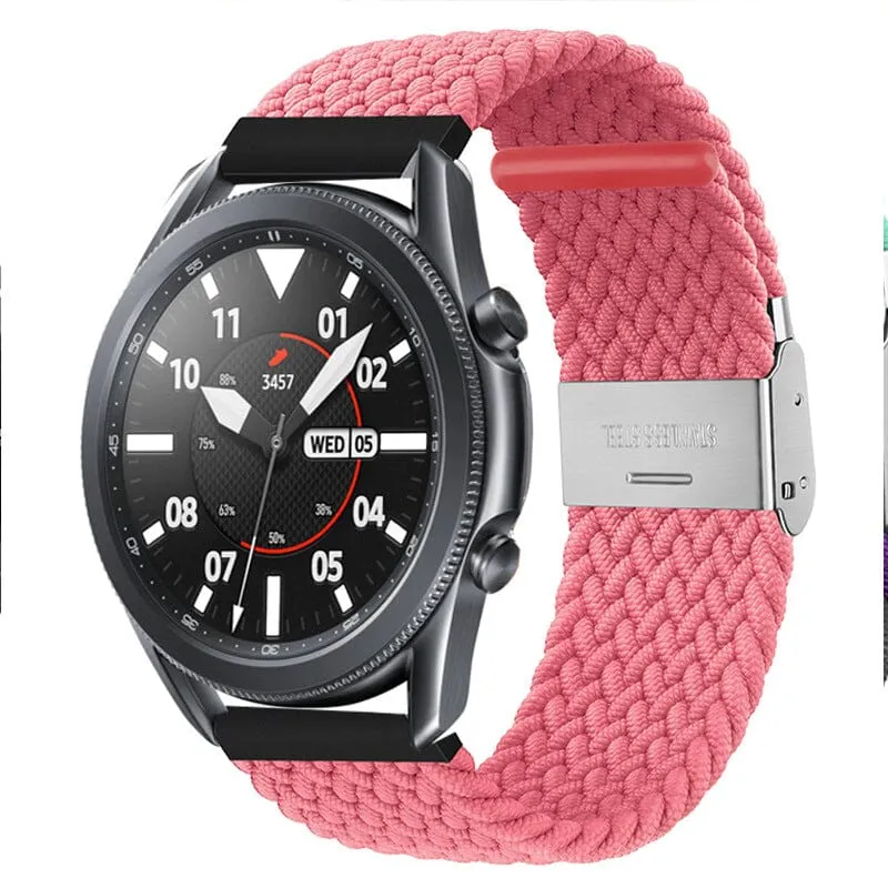 Nylon Braided Loop Watch Straps Compatible with the Huawei Watch 2 Classic