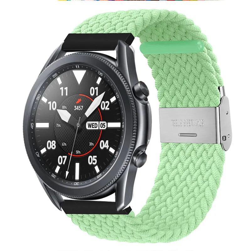 Nylon Braided Loop Watch Straps Compatible with the Huawei Watch 2 Classic
