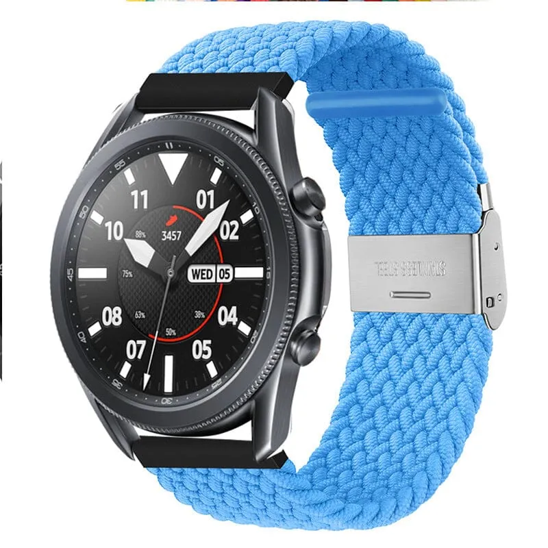 Nylon Braided Loop Watch Straps Compatible with the Huawei Watch 2 Classic